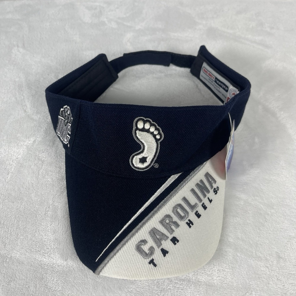 Vintage Big Boy North Carolina Tar Heels Youth Visor Hat College Adjustable NWT - Picture 6 of 6